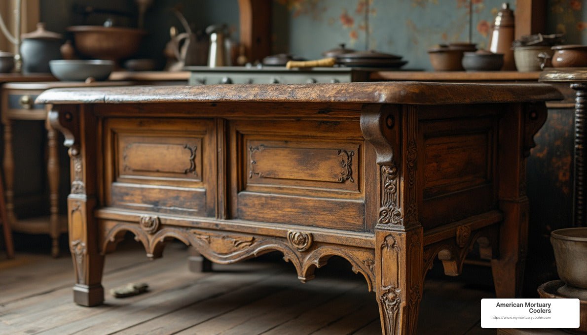 Exploring the Function and Design of Antique Cooling Tables - American Mortuary Coolers & Equipments Exploring the Function and Design of Antique Cooling Tables - American Mortuary Coolers & Equipments